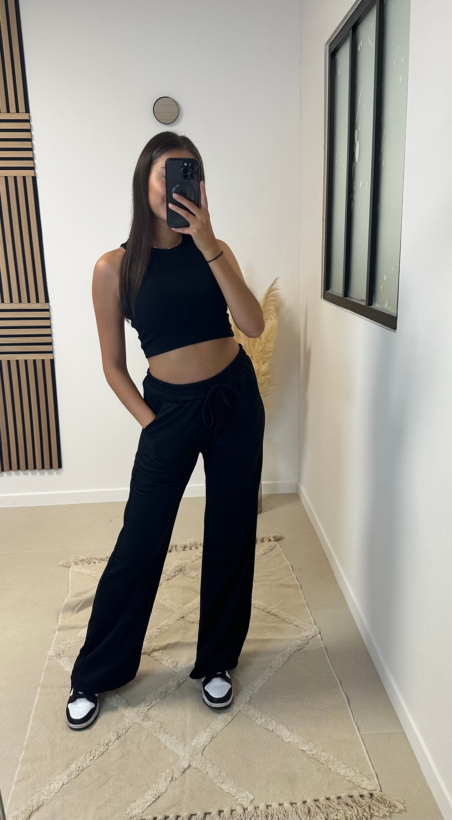 Pantalon jogg noir