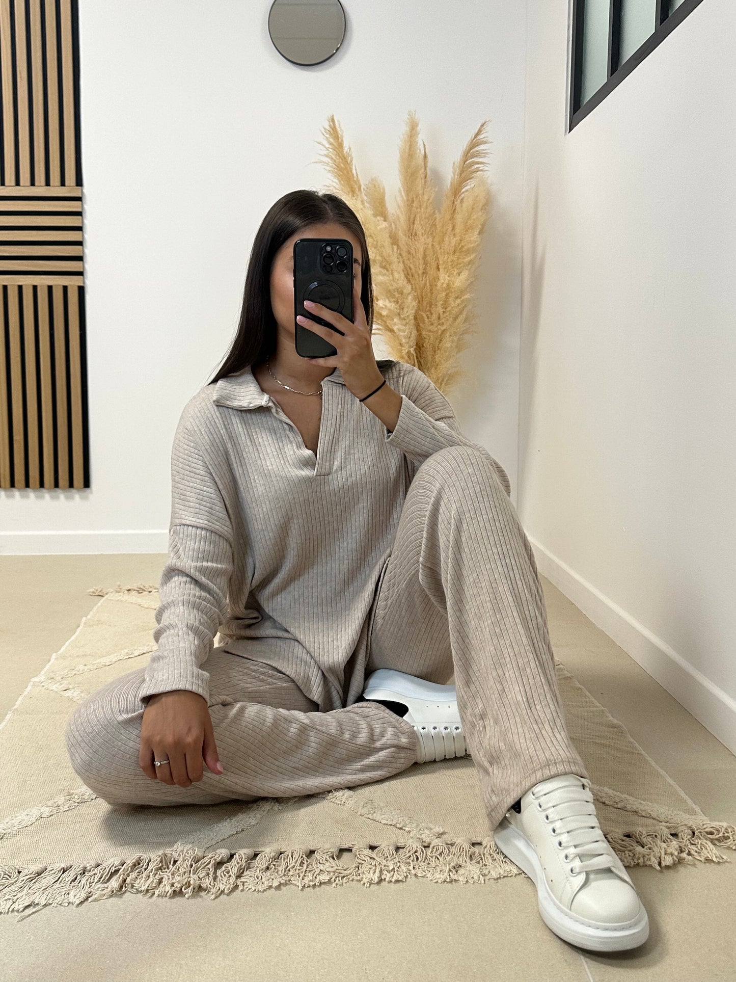 Ensemble Hilo beige