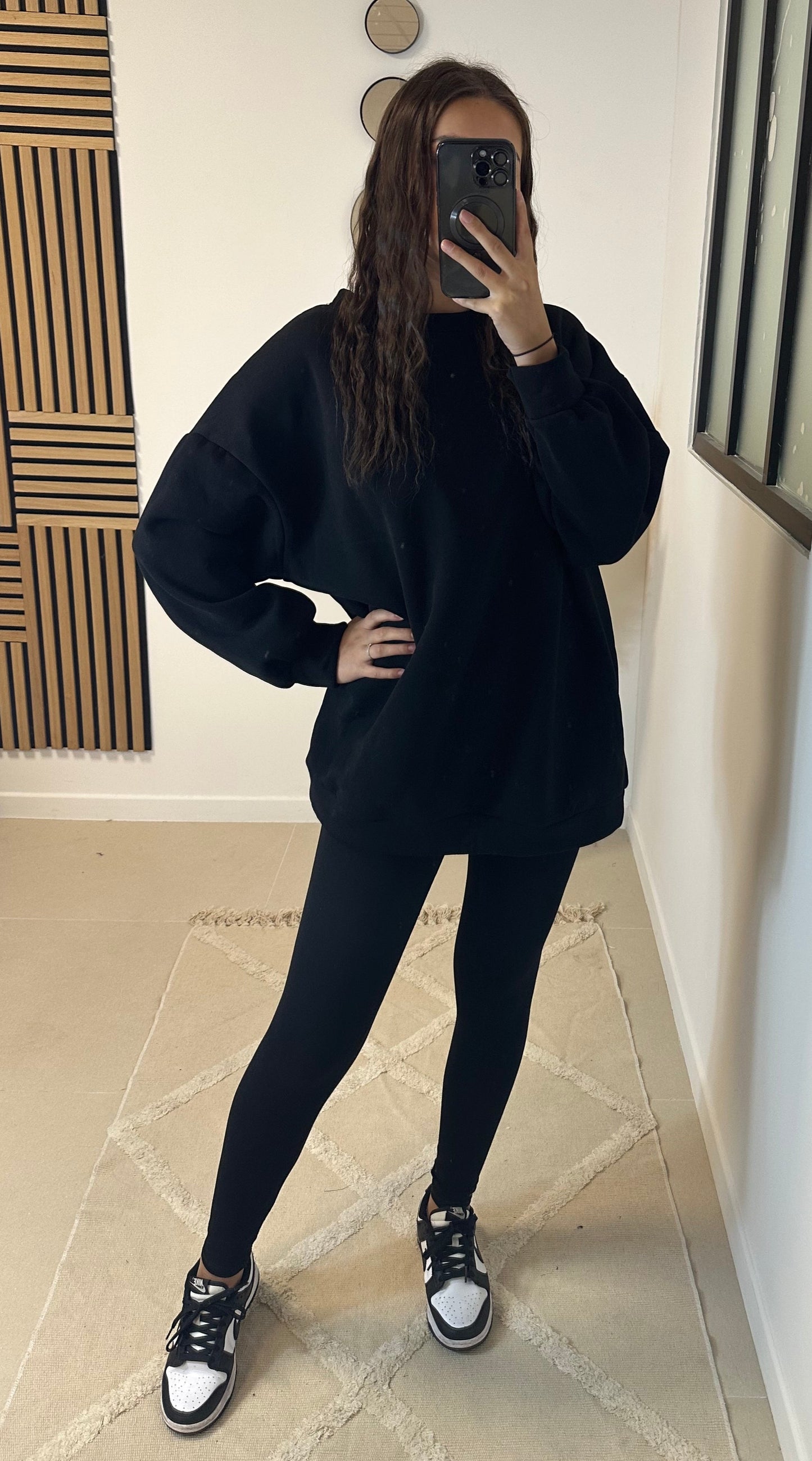 Ensemble legging noir