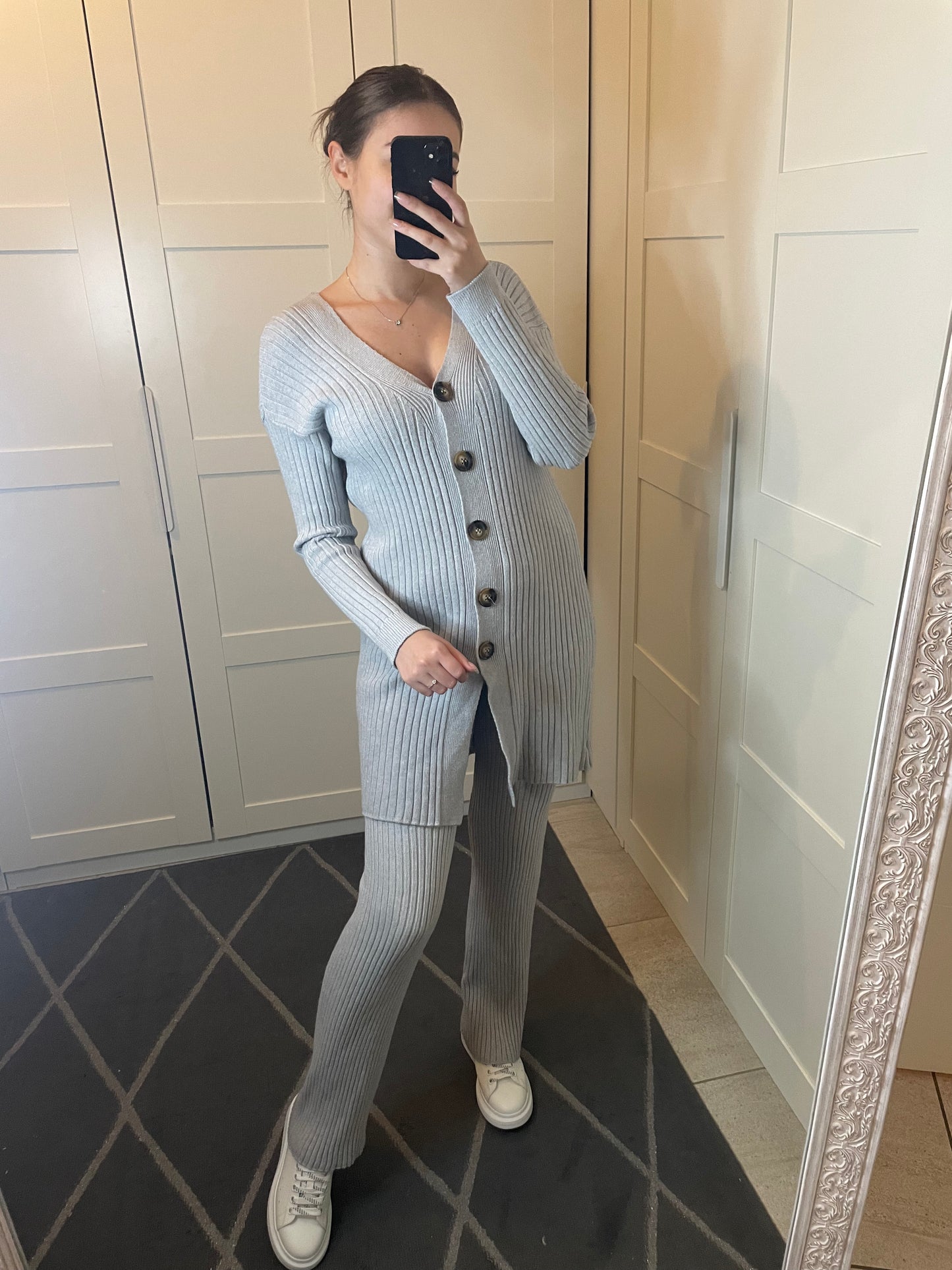 Ensemble cosy gris