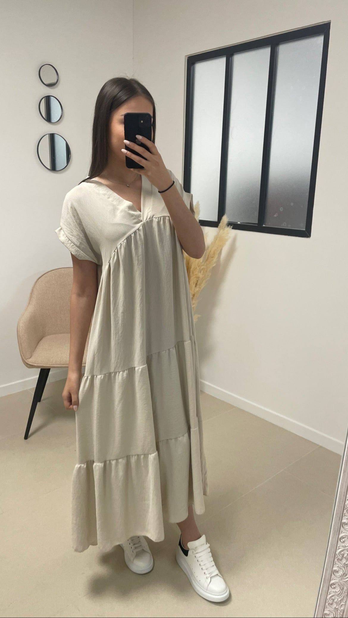 Robe Sofia beige