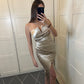 Robe Kamelia champagne