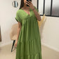 Robe Sofia verte