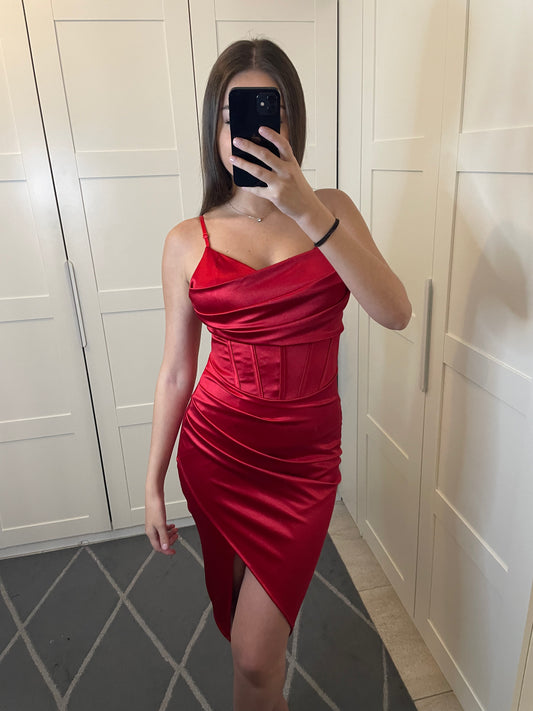 Robe Amélia rouge