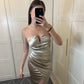 Robe Kamelia champagne